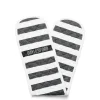 Black & White Stripe Double Oven Glove
