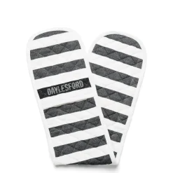 Black & White Stripe Double Oven Glove