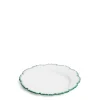 Combs Dessert Plate Green