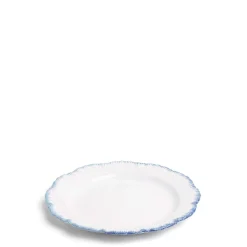 Combs Dessert Plate Light Blue