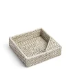 Cove Napkin Holder White Wash