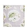 Daylesford x Colefax Quince Garden Napkin in Lilac With Fern