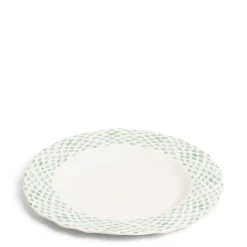 Dot Dinner Plate Green