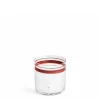 Fine Stripes Low Tumbler Claret