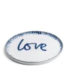 Galley Love Large Blue Plate