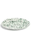 Jackson Oval Dish Green Ceramic