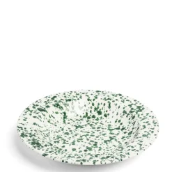 Jackson Salad Bowl Green Ceramic
