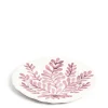 Leaf Dinner Plate Pink