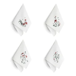 Linen Nina Fuga Animal Napkin Set