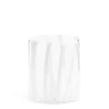 Marais White Stripe Vase