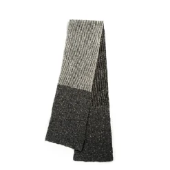 Mens Shin Scarf Charcoal