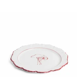 Mushroom Field Plate Claret