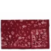 Mushroom Tablecloth Claret