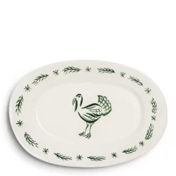 Nina Fuga Turkey Oval Platter