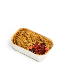 Organic Apple & Blackberry Crumble