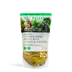 Organic Chicken Bone Broth with Ginger & Greens