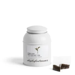 Organic English Breakfast Tea Bags In Caddy