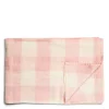 Pink & White Check Tablecloth