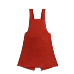 Portobello Crossback Apron Red