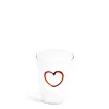 Red Heart Glass