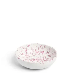Solstice Splatter Medium Bowl Lilac Ceramic