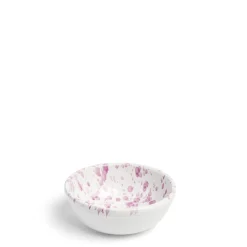 Solstice Splatter Small Bowl Lilac Ceramic