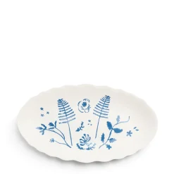 Wildflower Oval Serving Platter Small